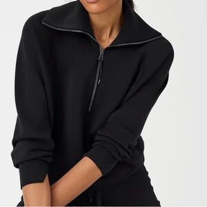 NWT Spanx AirEssentials Half Zip